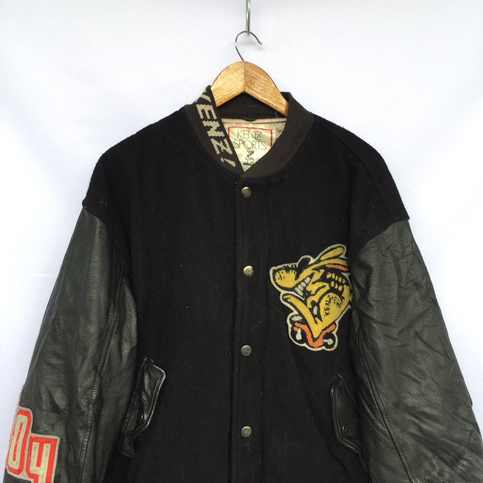 Sports Specialties 🔥Vintage Varsity Kenz Sport Motorcycle Jacket Size US L / EU 52-54 / 3 - 3 Thumbnail