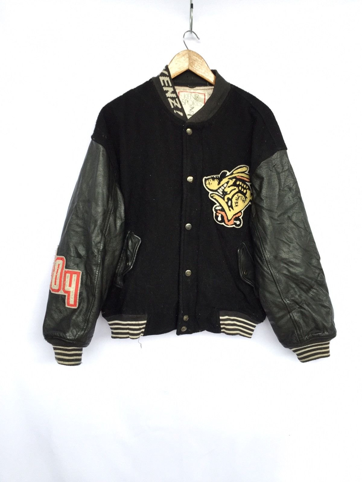 Sports Specialties 🔥Vintage Varsity Kenz Sport Motorcycle Jacket Size US L / EU 52-54 / 3 - 2 Thumbnail