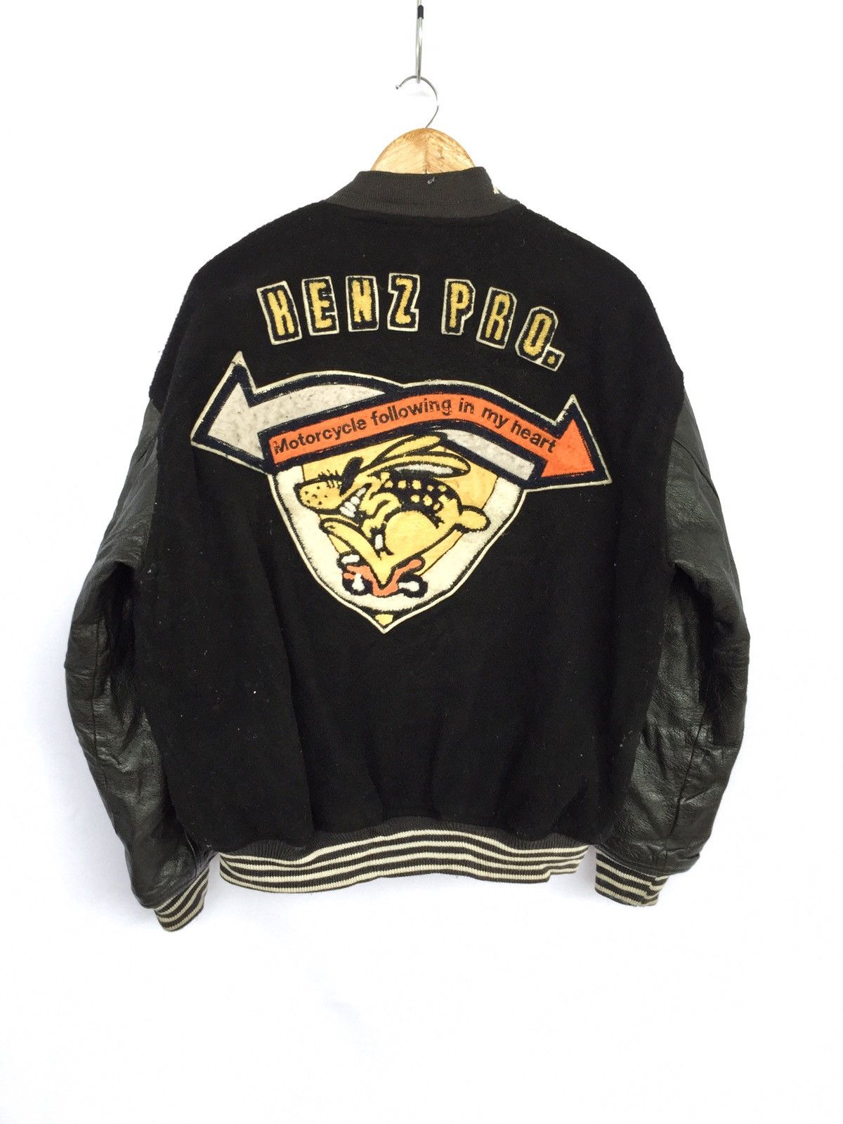 Sports Specialties 🔥Vintage Varsity Kenz Sport Motorcycle Jacket Size US L / EU 52-54 / 3 - 1 Thumbnail