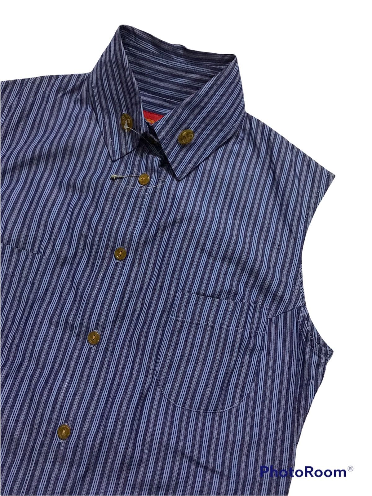 Vivienne Westwood 💥FinalDrop⏰Vivienne Weatwood Stripe Shirt Size S / US 4 / IT 40 - 2 Thumbnail