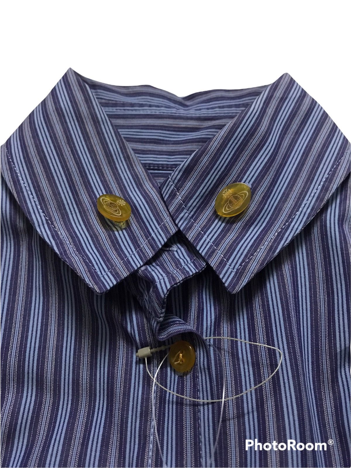 Vivienne Westwood 💥FinalDrop⏰Vivienne Weatwood Stripe Shirt Size S / US 4 / IT 40 - 4 Thumbnail