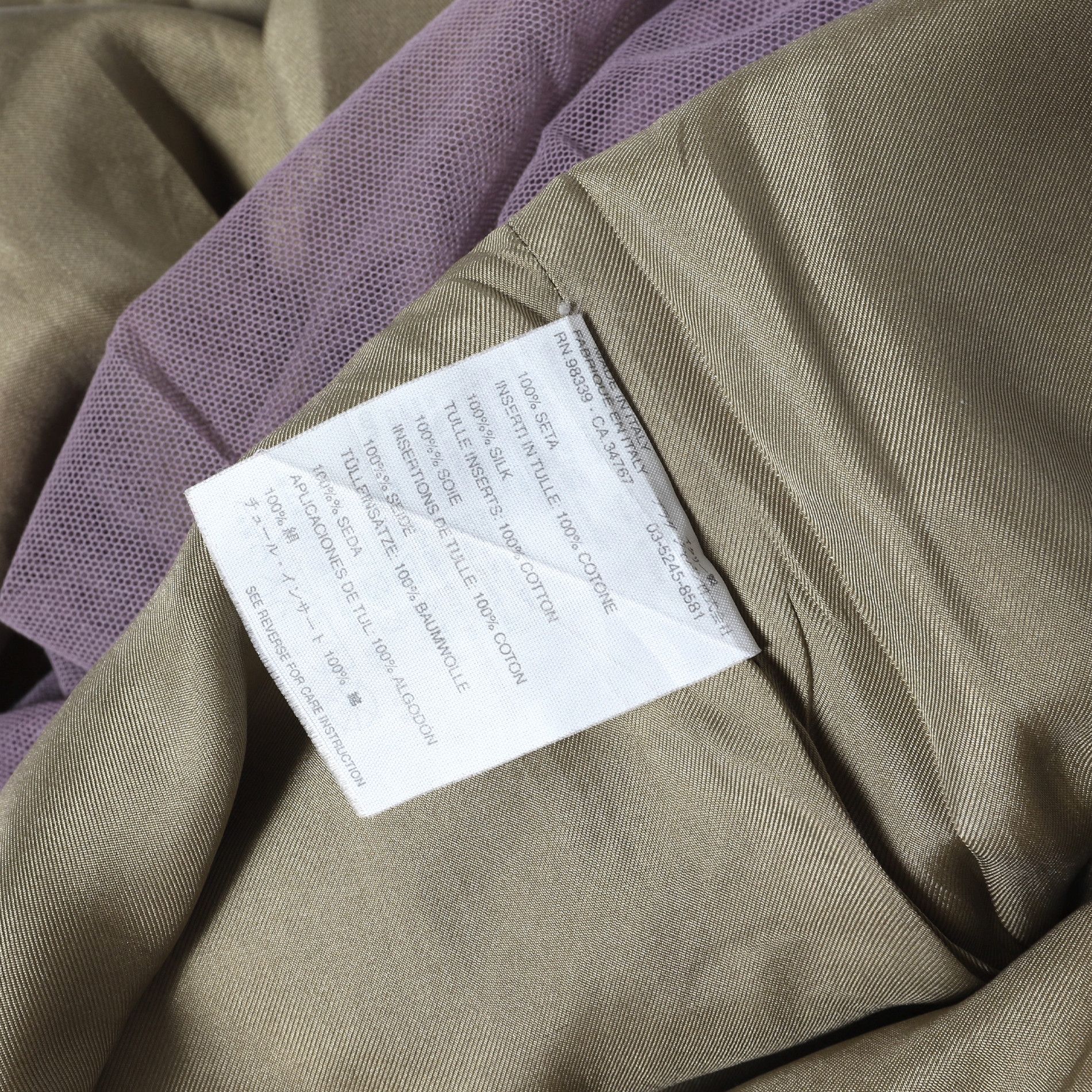 Miu Miu Miu Miu Double Layered Silk Dress Size M / US 6-8 / IT 42-44 - 7 Thumbnail