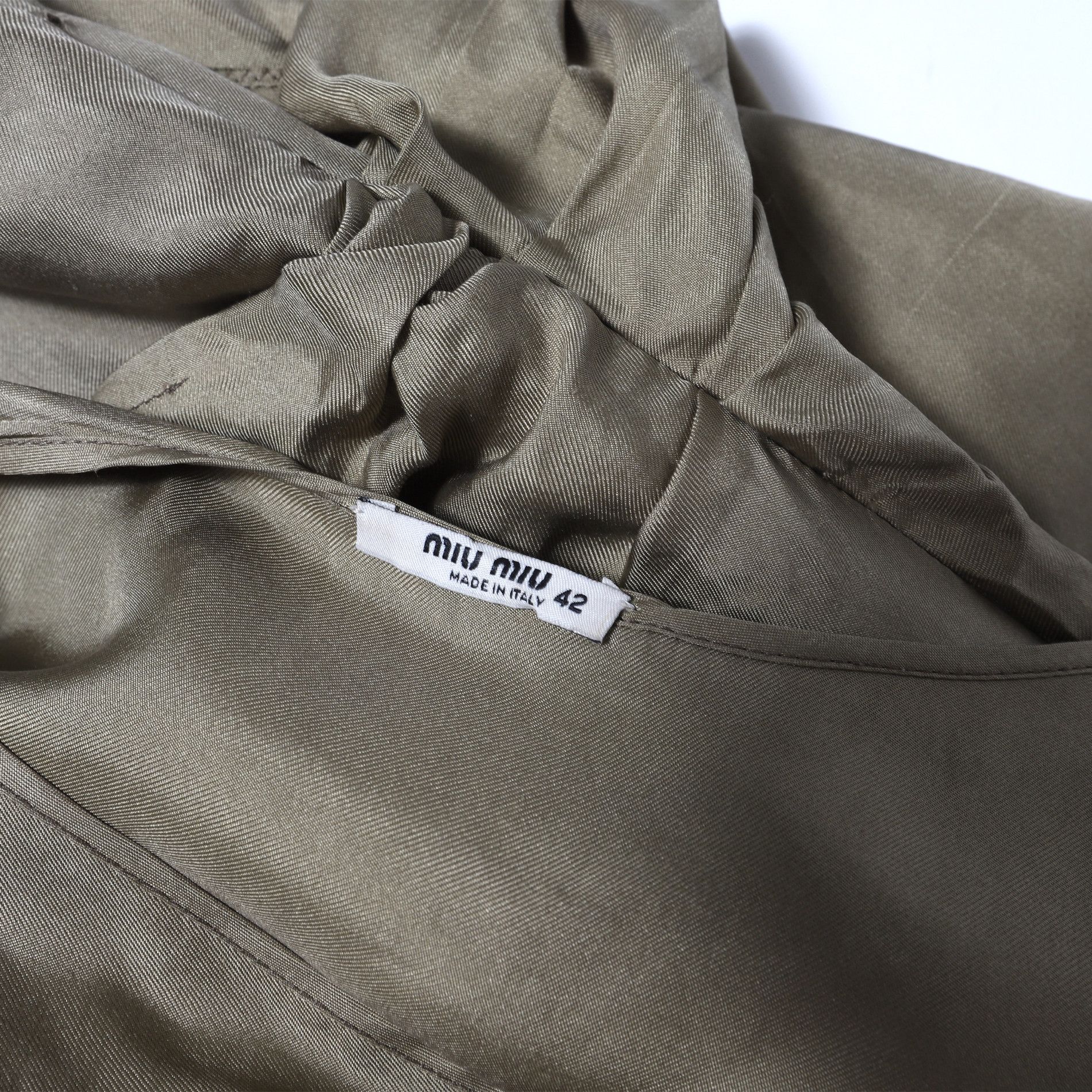 Miu Miu Miu Miu Double Layered Silk Dress Size M / US 6-8 / IT 42-44 - 6 Thumbnail