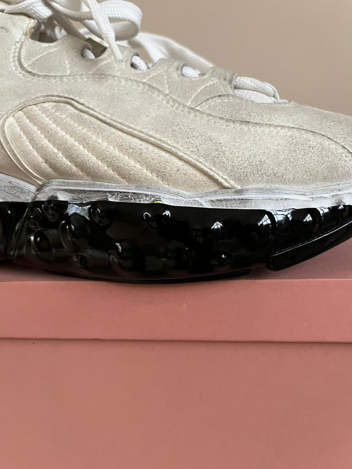 Acne Studios Rockaway Dip Sneakers in White / Black Size US 9 / EU 42 - 16 Thumbnail