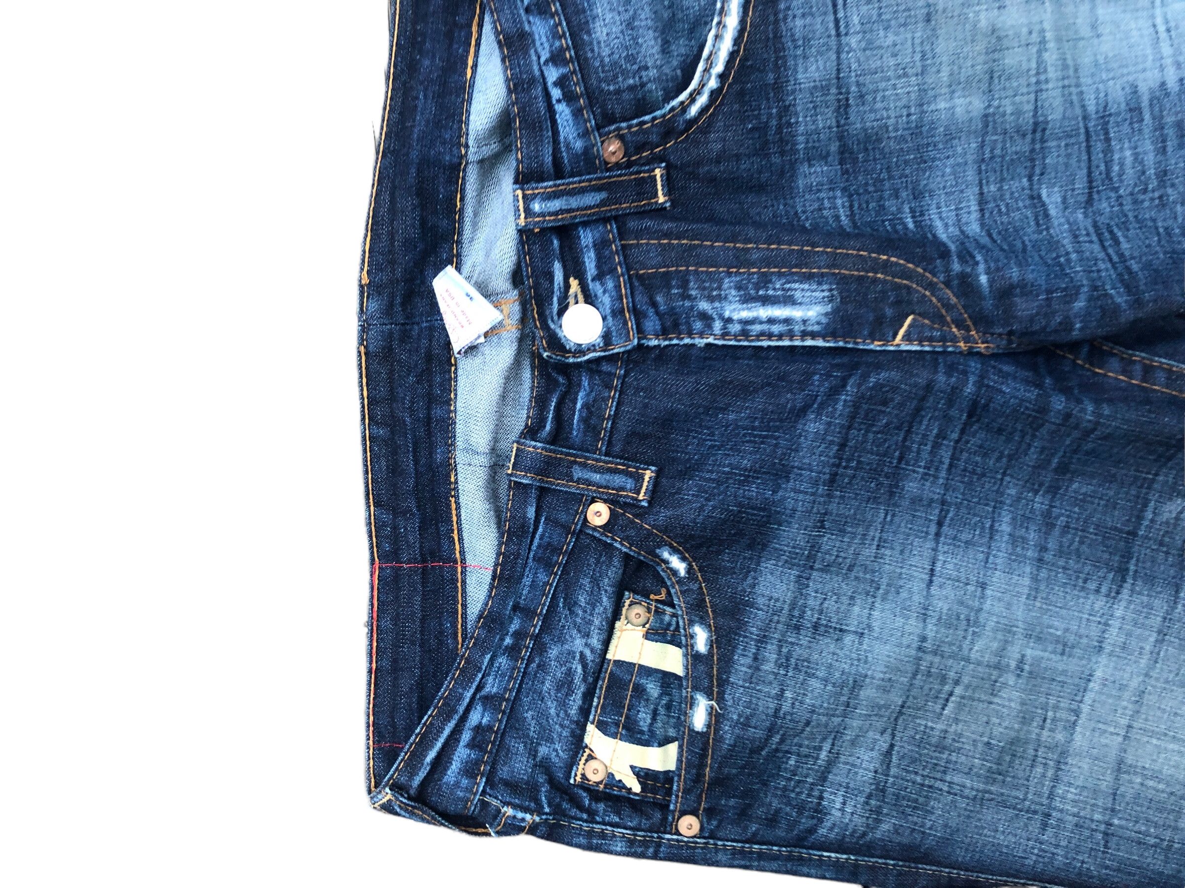 True Religion × Vintage Vintage True Religion Jeans Size 36 Yellow Horseshoe Blue Size US 36 / EU 52 - 5 Thumbnail
