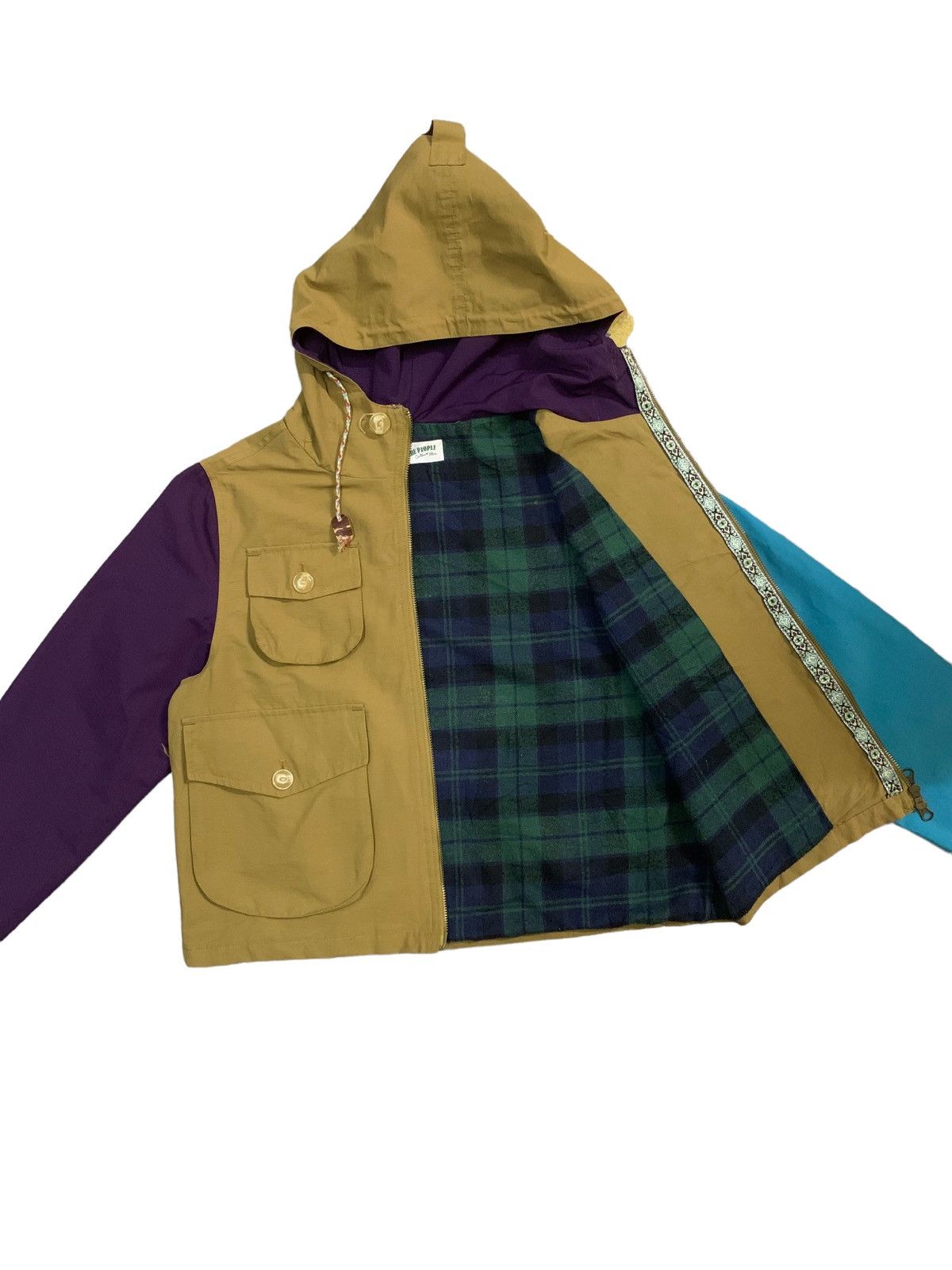 Japanese Brand Vintage Japanese Power To The People Cropped Jacket Size M / US 6-8 / IT 42-44 - 3 Thumbnail