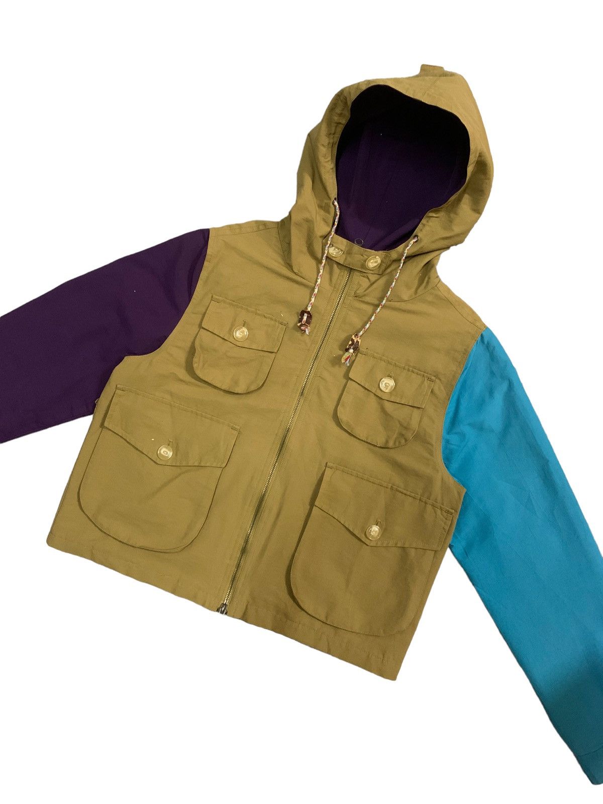 Japanese Brand Vintage Japanese Power To The People Cropped Jacket Size M / US 6-8 / IT 42-44 - 7 Thumbnail