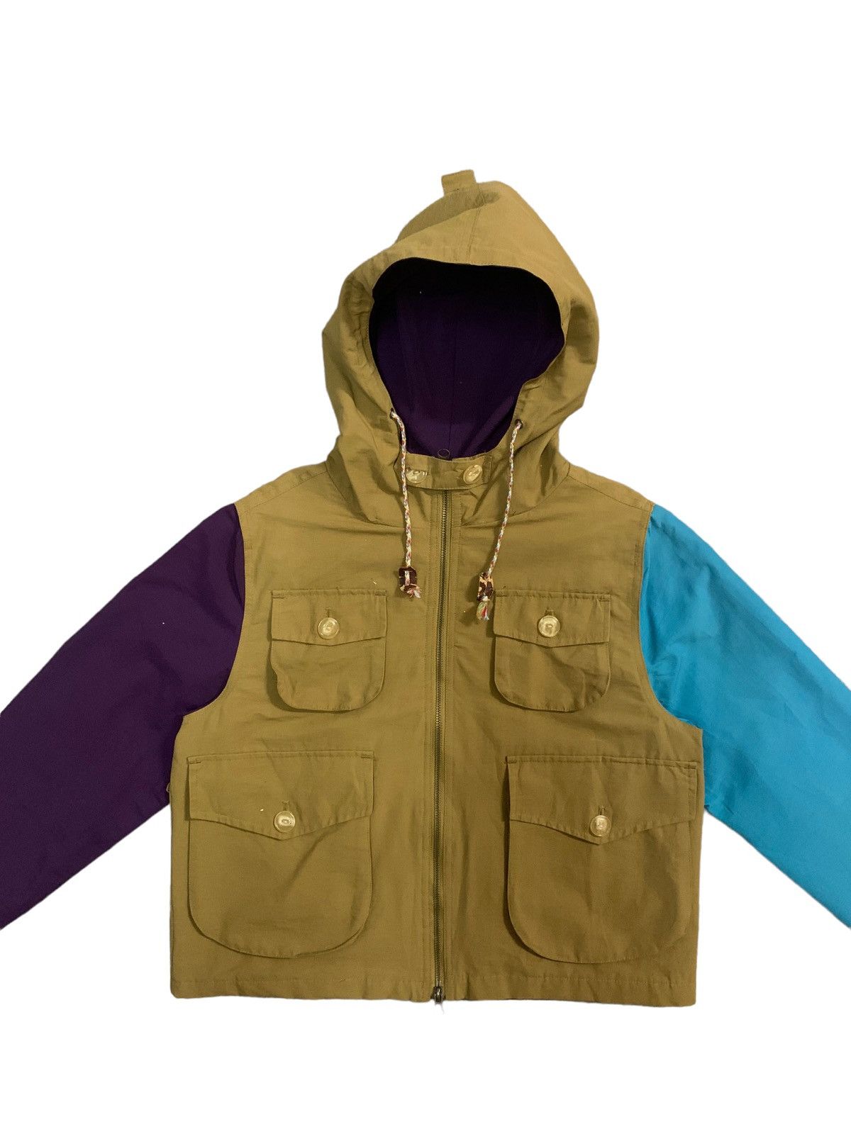 Japanese Brand Vintage Japanese Power To The People Cropped Jacket Size M / US 6-8 / IT 42-44 - 4 Thumbnail