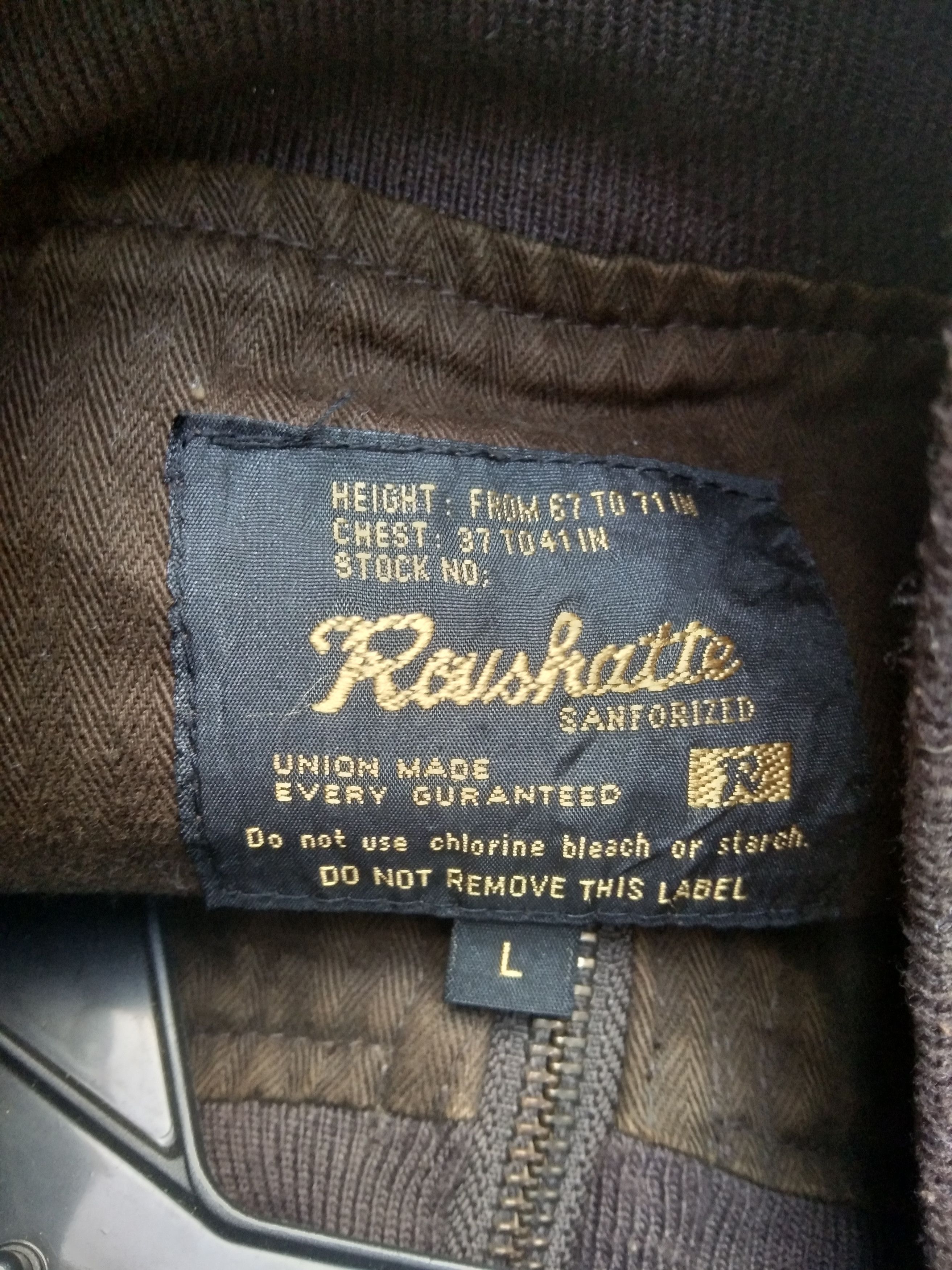 Japanese Brand UNION MADE MEN'S LIGHT JACKET Size US L / EU 52-54 / 3 - 3 Thumbnail
