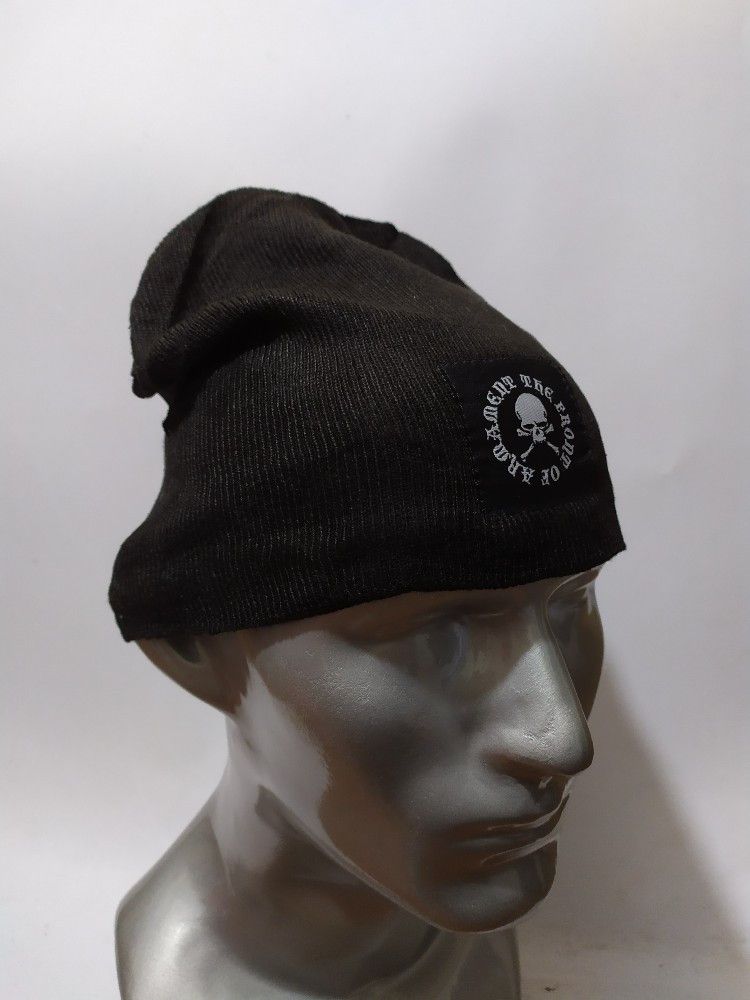 Japanese Brand 🔥TFOA by hiroshi Takahshi Skull Skeleton Punk Beanie Hat Size ONE SIZE - 3 Thumbnail