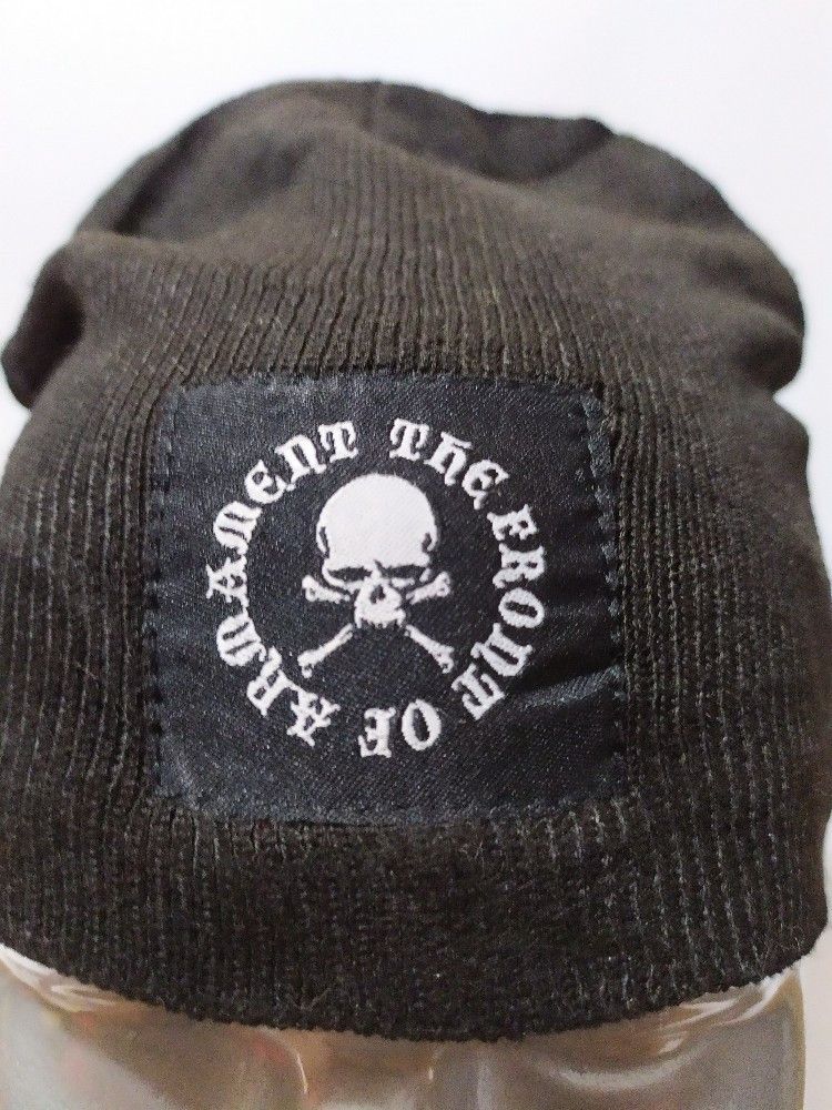 Japanese Brand 🔥TFOA by hiroshi Takahshi Skull Skeleton Punk Beanie Hat Size ONE SIZE - 2 Thumbnail