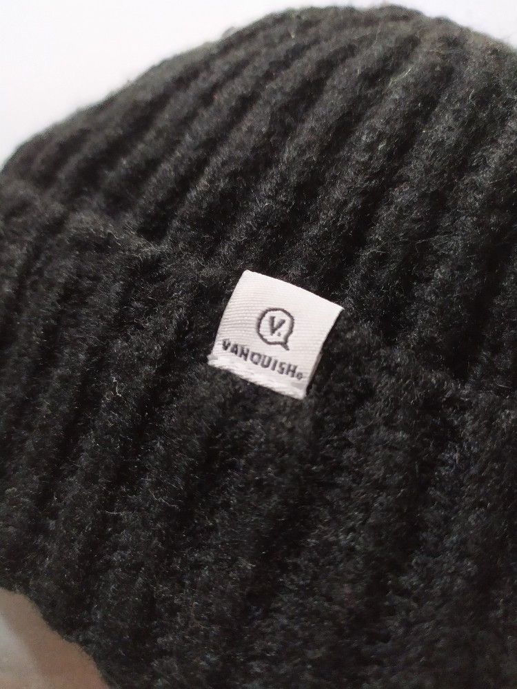 Vanquish 🔥Vanquish Black beanie Size ONE SIZE - 2 Thumbnail
