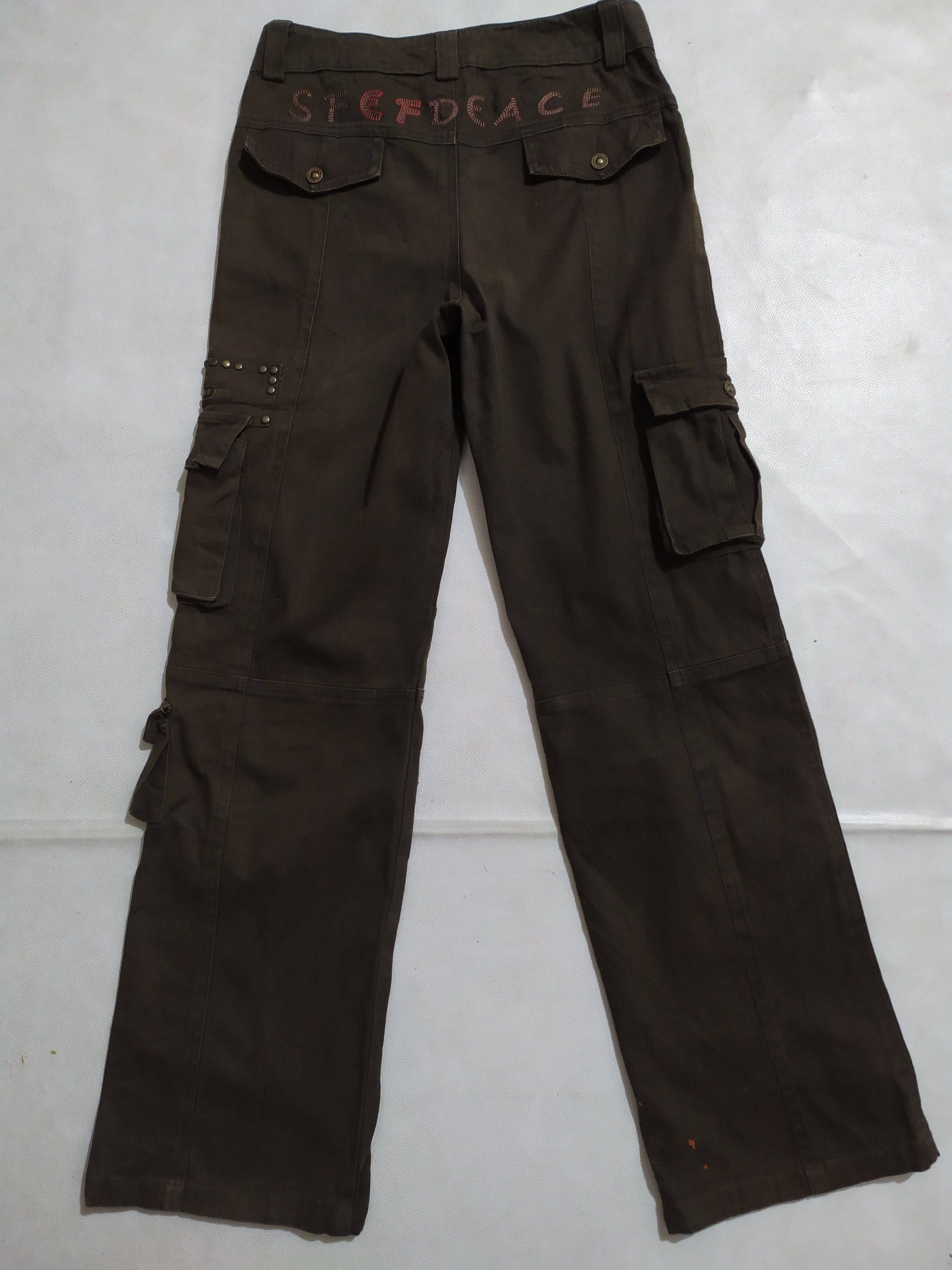 Japanese Brand 🔥SFEFDEACE MULTIPOCKET TACTICAL CARGO PANTS Size US 28 / EU 44 - 4 Thumbnail