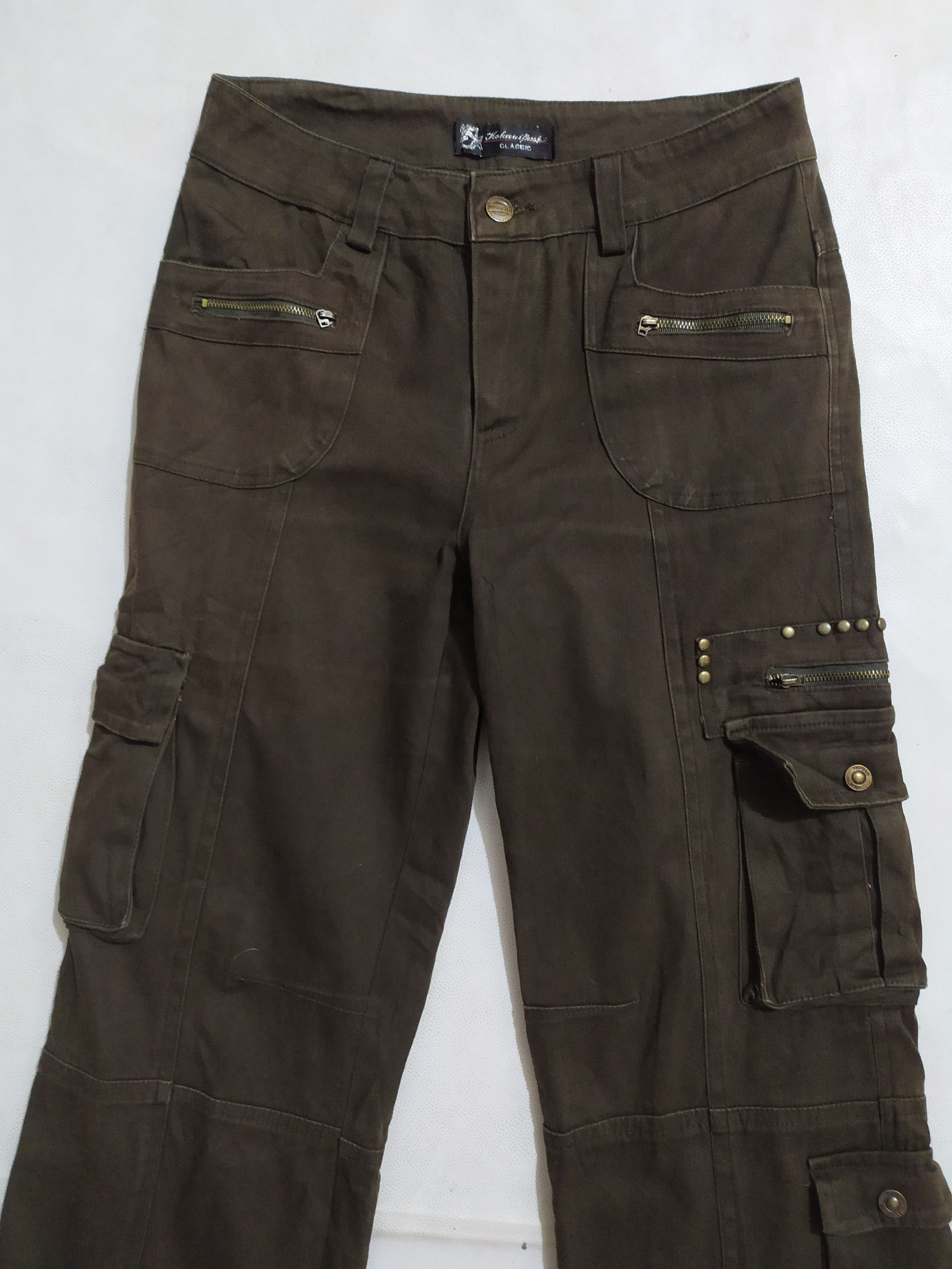 Japanese Brand 🔥SFEFDEACE MULTIPOCKET TACTICAL CARGO PANTS Size US 28 / EU 44 - 2 Thumbnail