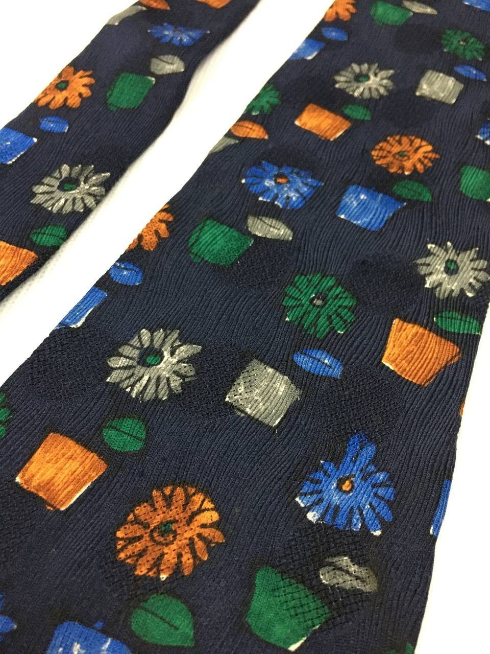 Givenchy Gentleman Givenchy Paris Art Design Tie Size ONE SIZE - 4 Thumbnail
