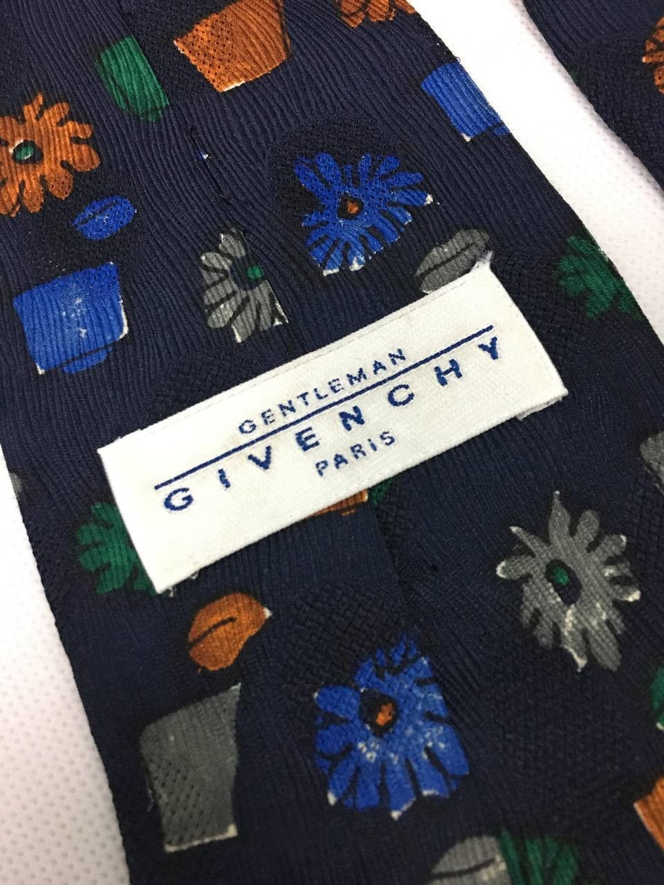 Givenchy Gentleman Givenchy Paris Art Design Tie Size ONE SIZE - 5 Thumbnail