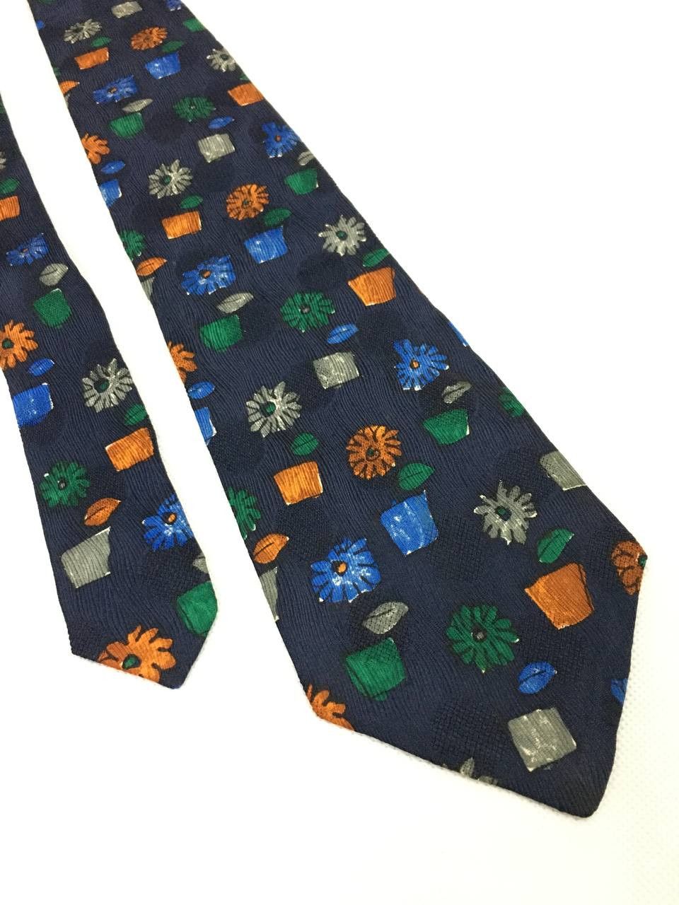 Givenchy Gentleman Givenchy Paris Art Design Tie Size ONE SIZE - 3 Thumbnail