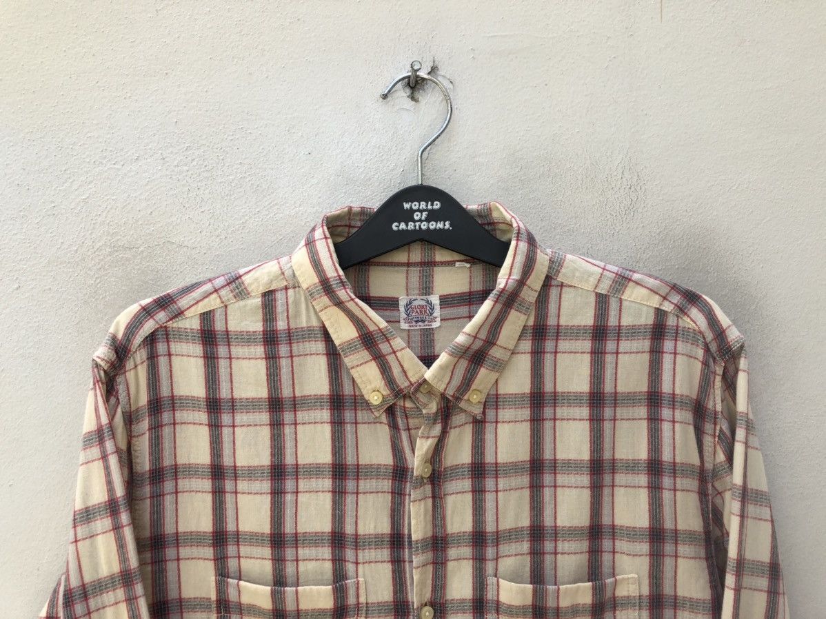 The Flat Head The Flat Head Japan Checkered Long Sleeves Shirt Size US M / EU 48-50 / 2 - 2 Thumbnail