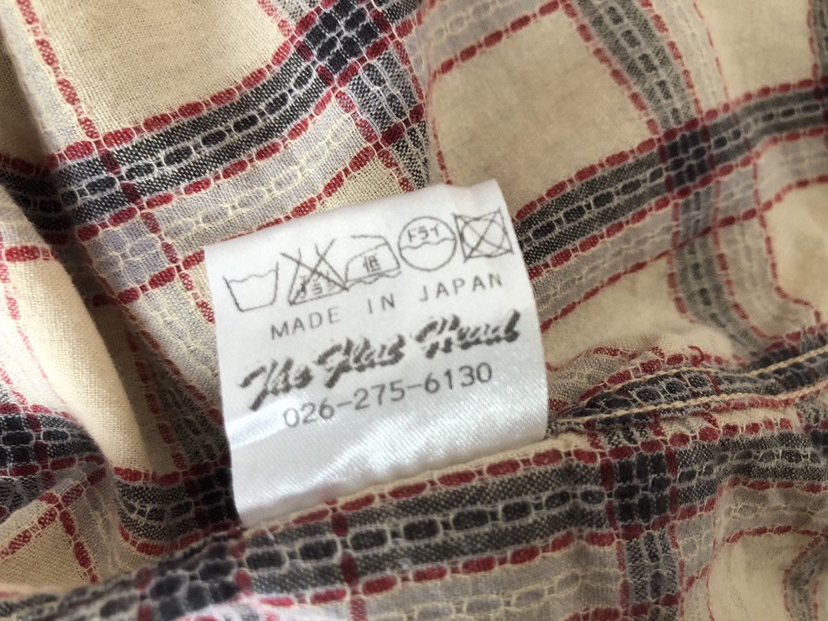 The Flat Head The Flat Head Japan Checkered Long Sleeves Shirt Size US M / EU 48-50 / 2 - 13 Thumbnail