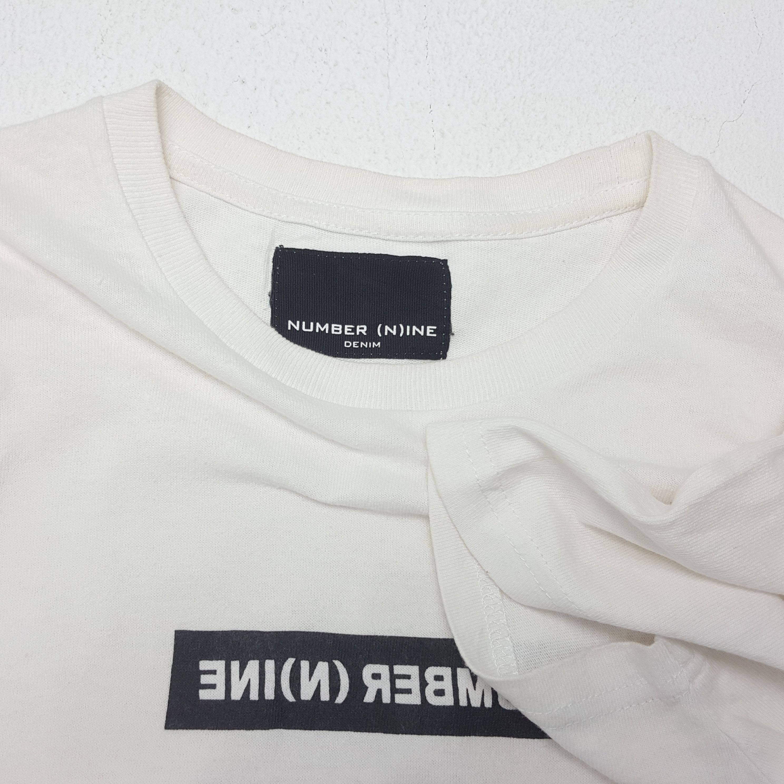 Japanese Brand × Number (N)ine × Vintage NUMBER NINE Japanese Brand Box Design T-Shirt Size US M / EU 48-50 / 2 - 5 Thumbnail
