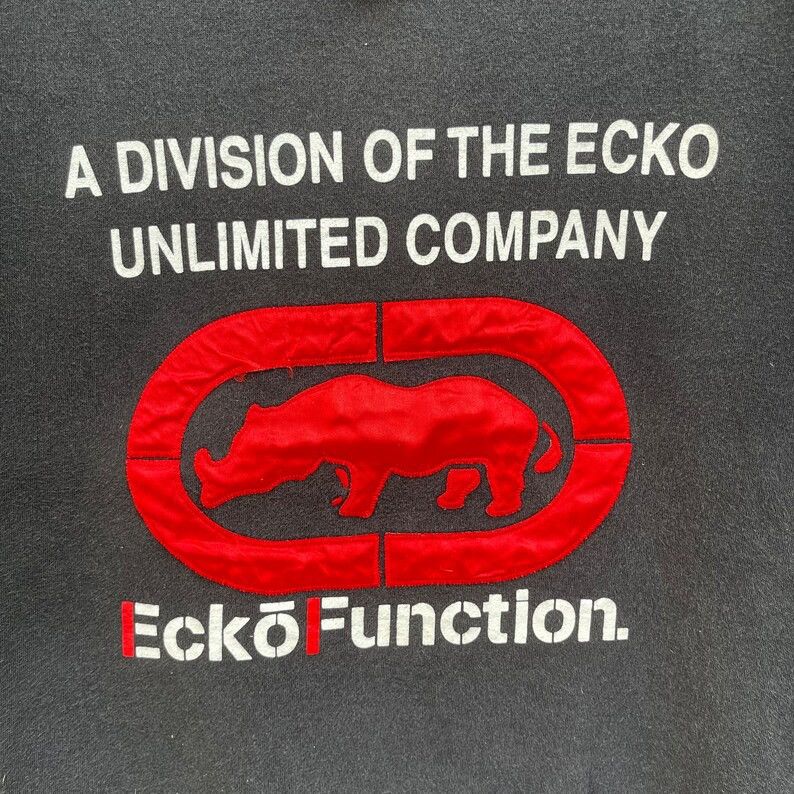Ecko Unltd. Vintage!! ECKO Function UNLTD Big Logo Sweatshirt Size US M / EU 48-50 / 2 - 6 Thumbnail