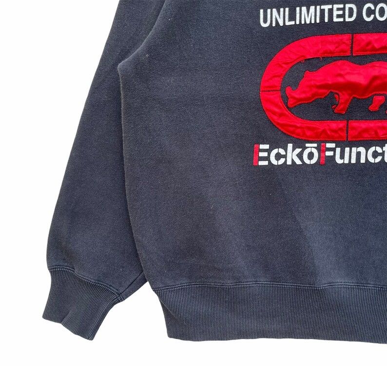 Ecko Unltd. Vintage!! ECKO Function UNLTD Big Logo Sweatshirt Size US M / EU 48-50 / 2 - 4 Thumbnail