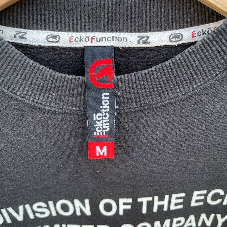 Ecko Unltd. Vintage!! ECKO Function UNLTD Big Logo Sweatshirt Size US M / EU 48-50 / 2 - 7 Thumbnail