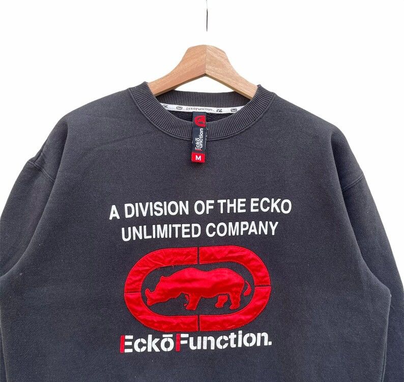 Ecko Unltd. Vintage!! ECKO Function UNLTD Big Logo Sweatshirt Size US M / EU 48-50 / 2 - 3 Thumbnail