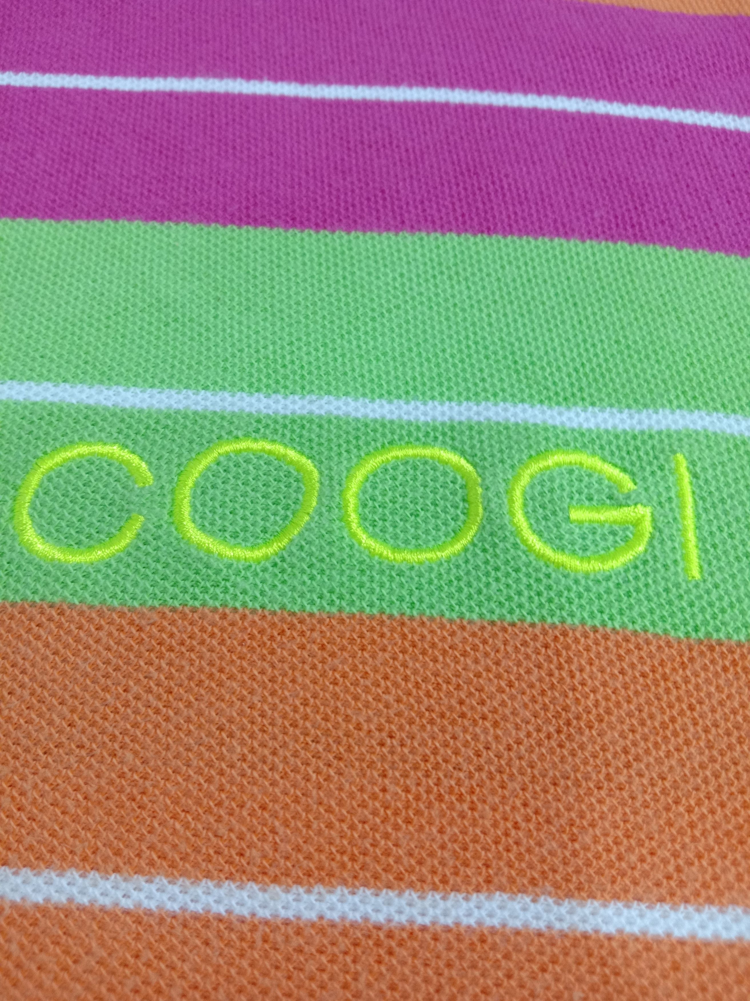 Coogi COOGI COLOURFUL Polo Striped Big Size Size US XL / EU 56 / 4 - 4 Thumbnail