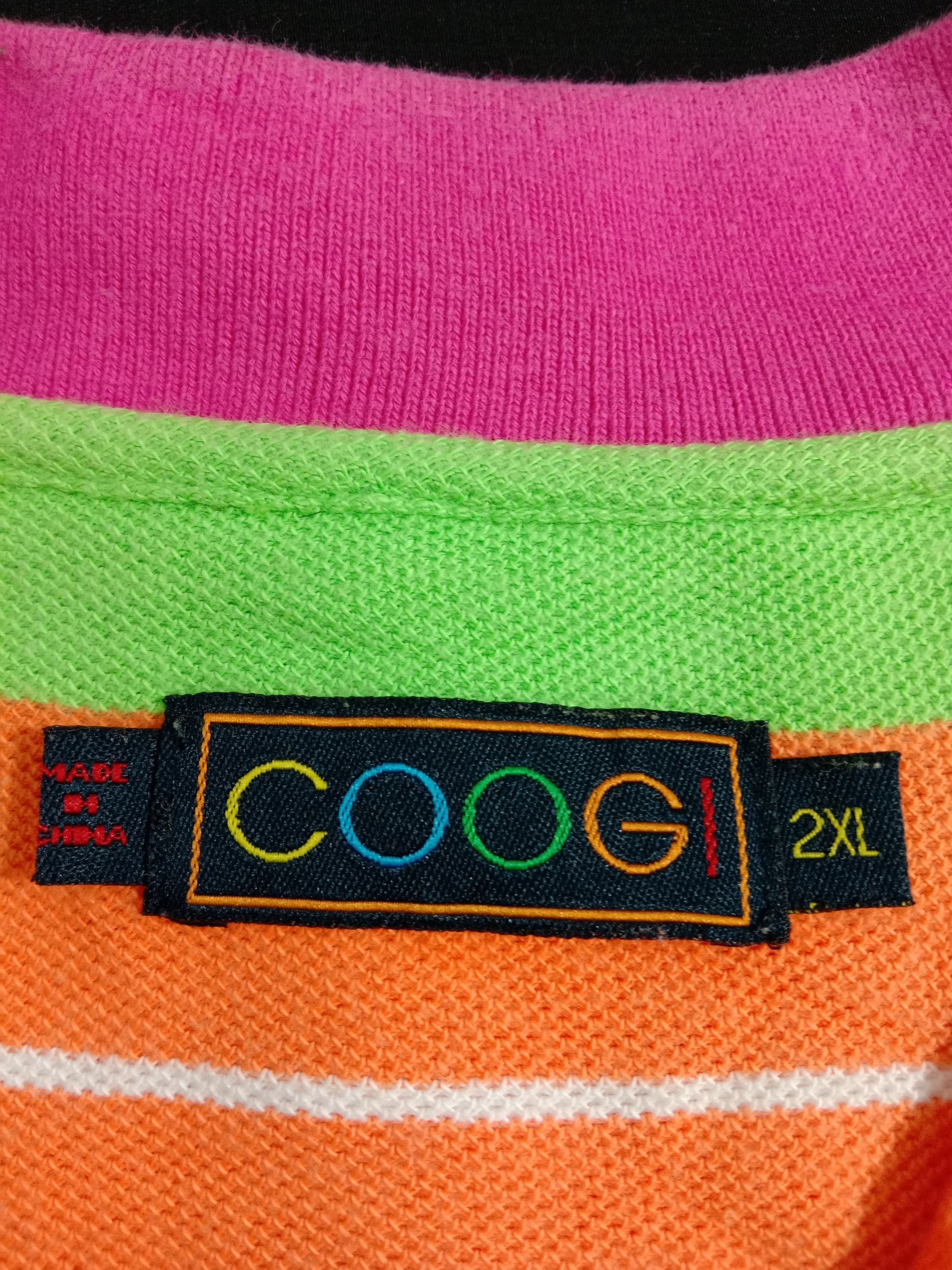 Coogi COOGI COLOURFUL Polo Striped Big Size Size US XL / EU 56 / 4 - 3 Thumbnail