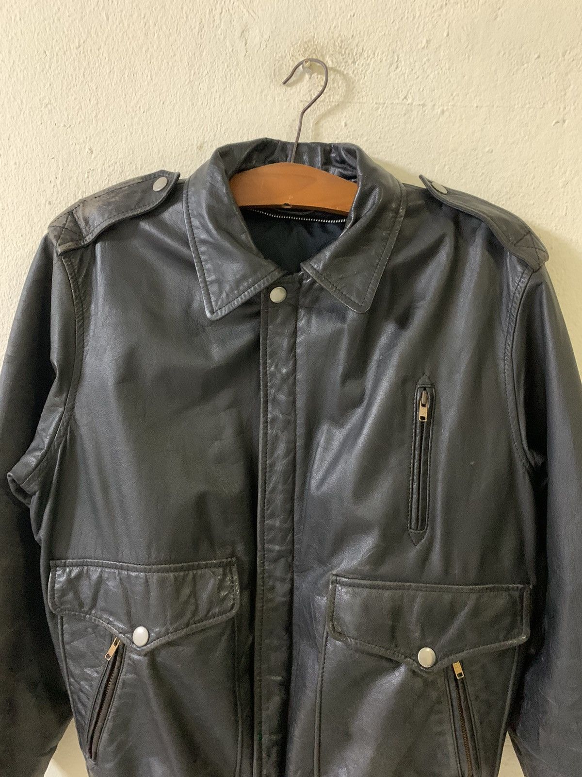 Japanese Brand Toma Leathe Jacket Size US M / EU 48-50 / 2 - 4 Thumbnail