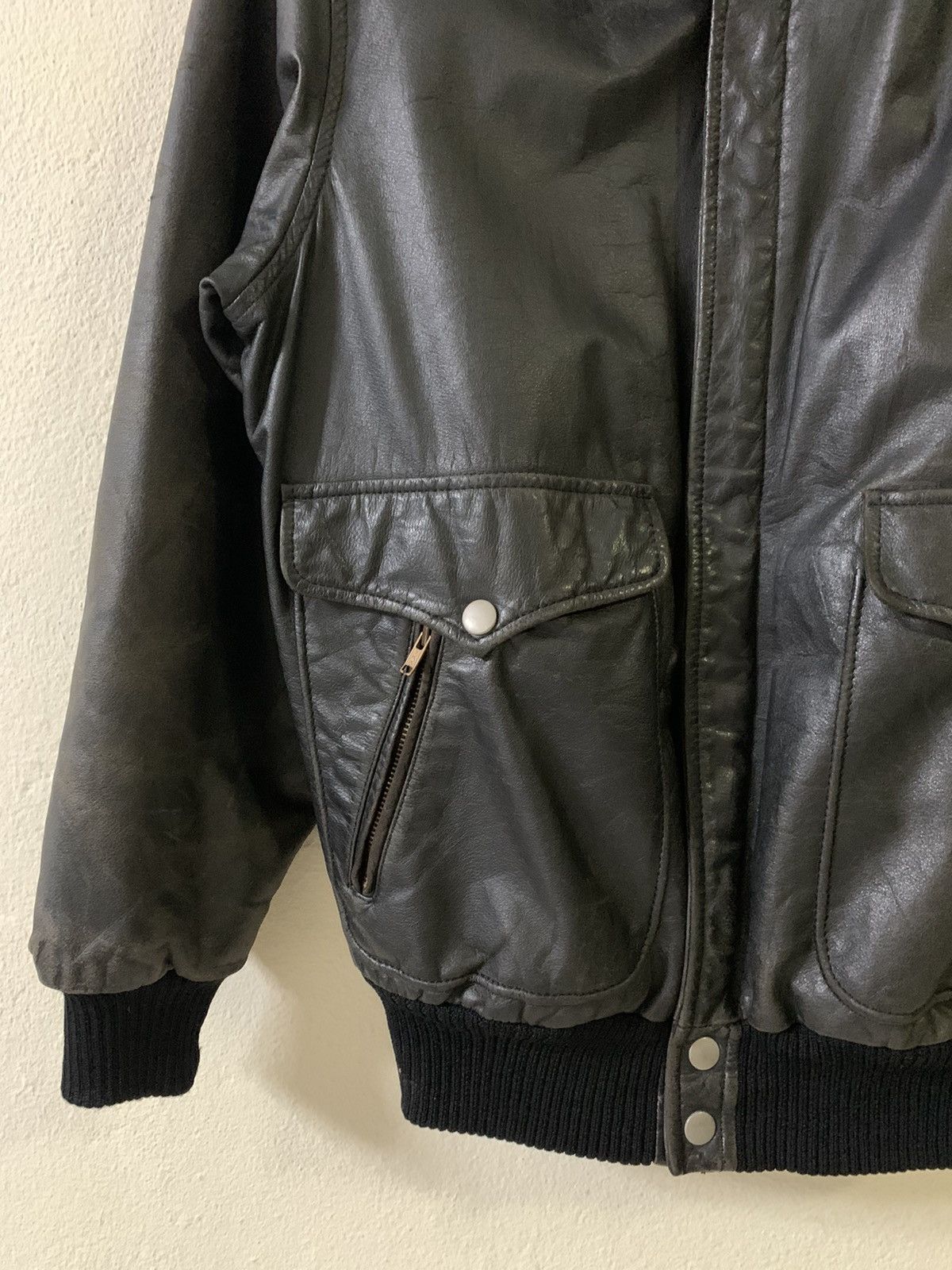 Japanese Brand Toma Leathe Jacket Size US M / EU 48-50 / 2 - 3 Thumbnail