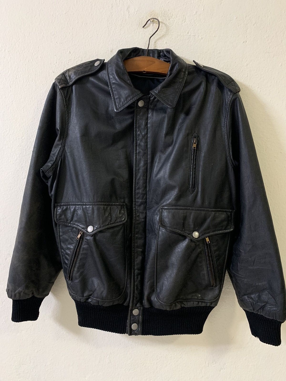 Japanese Brand Toma Leathe Jacket Size US M / EU 48-50 / 2 - 1 Thumbnail