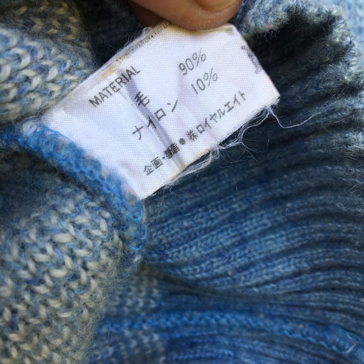 Aran Isles Knitwear Vintage Japanese Brand Rabbit Moon Knitwear Wool Sweater Size US L / EU 52-54 / 3 - 8 Thumbnail