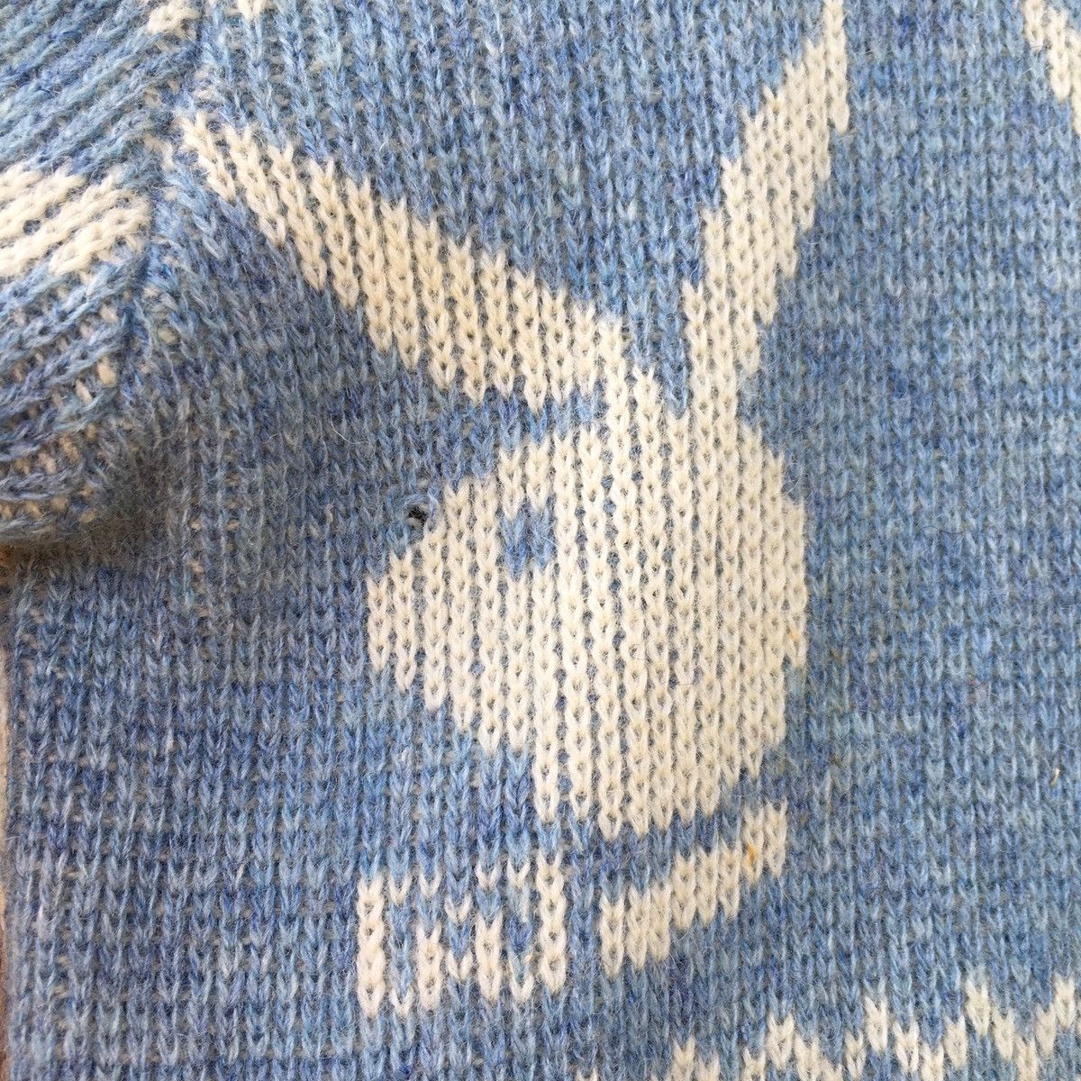Aran Isles Knitwear Vintage Japanese Brand Rabbit Moon Knitwear Wool Sweater Size US L / EU 52-54 / 3 - 4 Thumbnail
