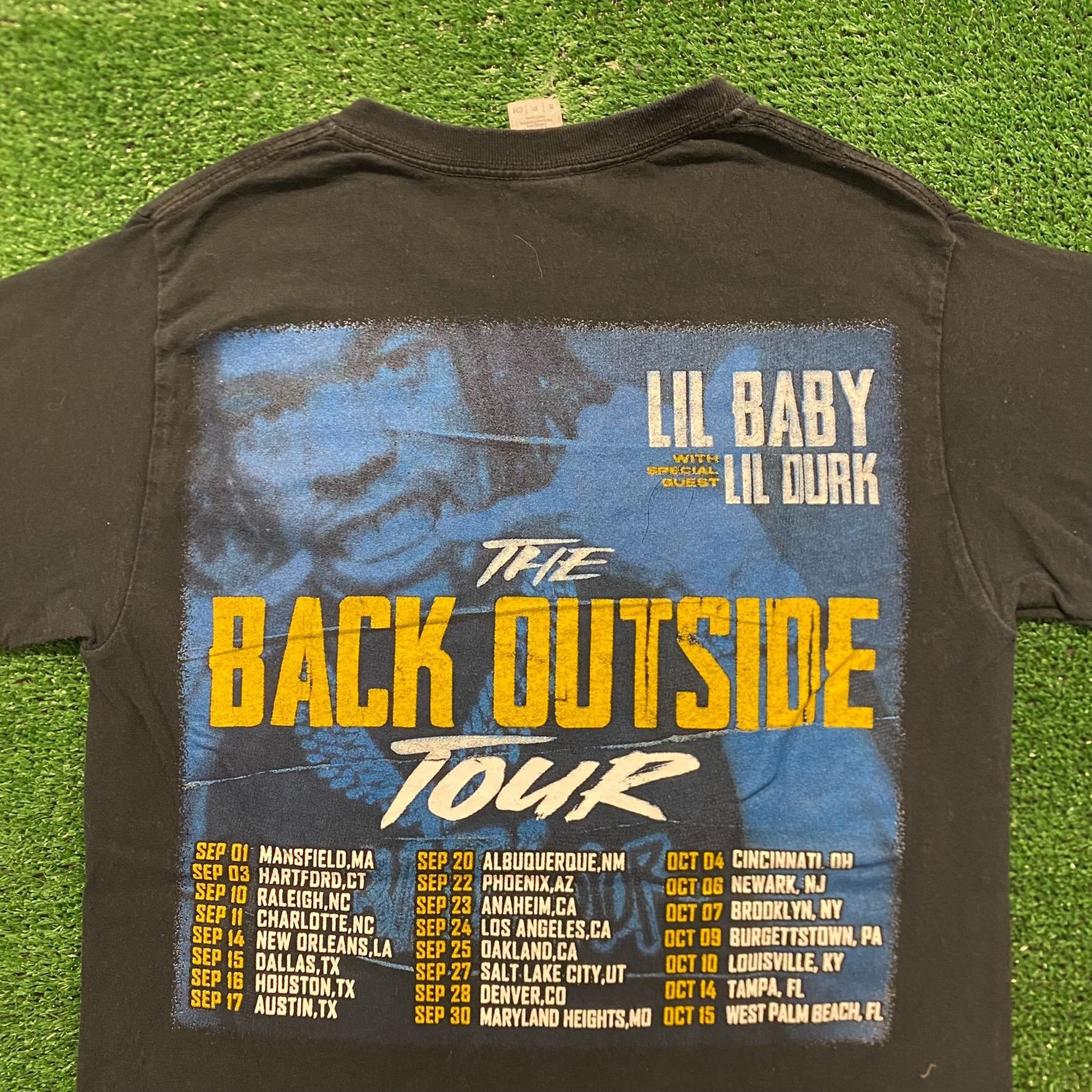 Rap Tees Lil Baby Lil Durk Drill Rap Hip Hop T-Shirt Size US S / EU 44-46 / 1 - 4 Thumbnail