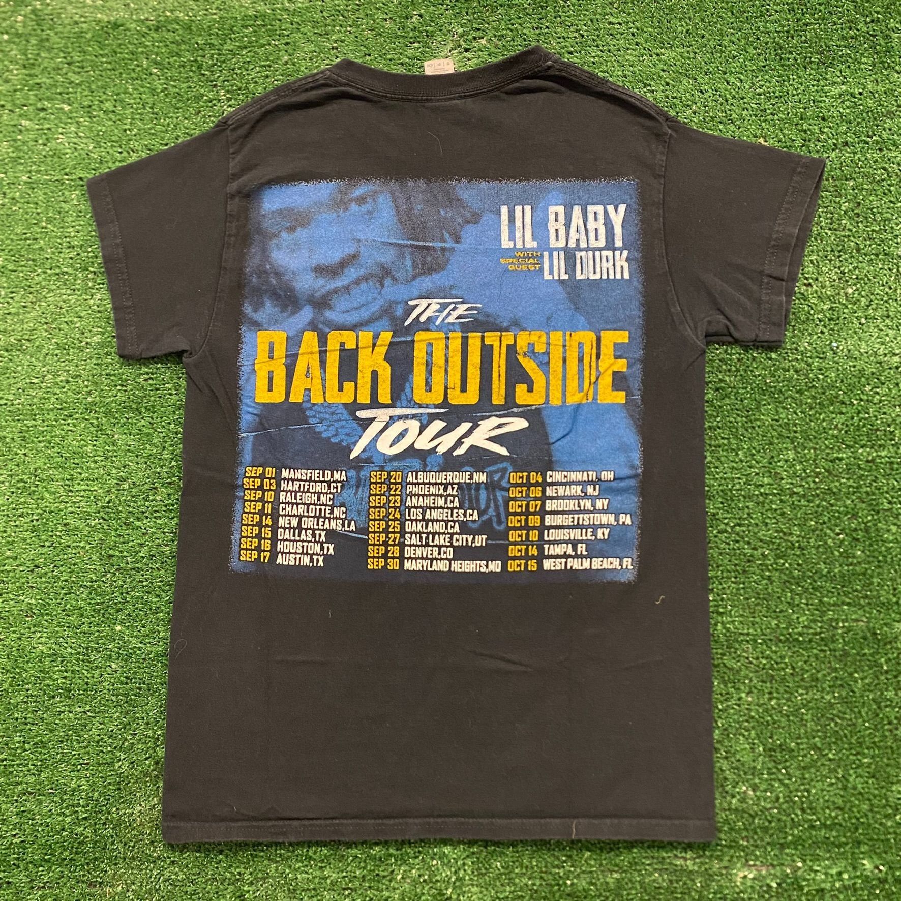 Rap Tees Lil Baby Lil Durk Drill Rap Hip Hop T-Shirt Size US S / EU 44-46 / 1 - 3 Thumbnail
