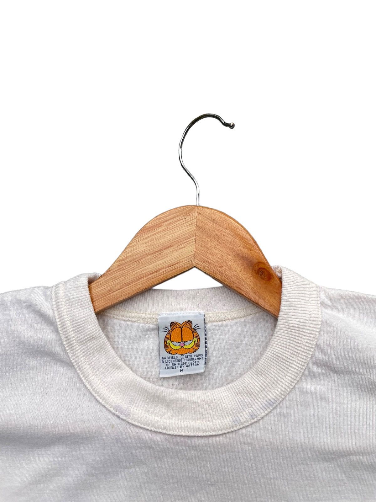 Vintage Vintage Garfield Mirror Tshirt Size US M / EU 48-50 / 2 - 8 Thumbnail