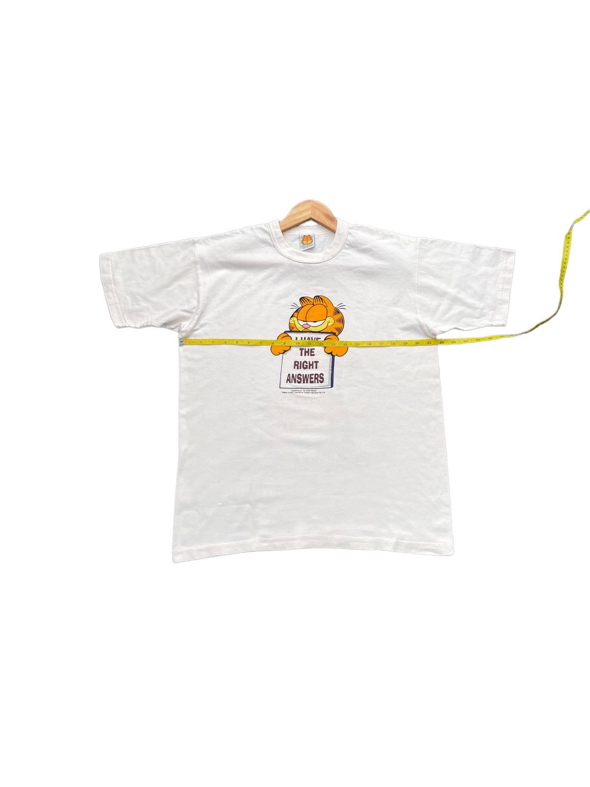 Vintage Vintage Garfield Mirror Tshirt Size US M / EU 48-50 / 2 - 3 Thumbnail