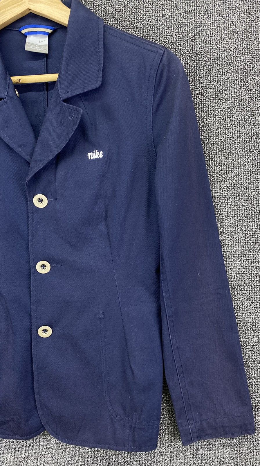 Nike Vintage Nike Button Up Coat Chore Jacket Size S / US 4 / IT 40 - 4 Thumbnail
