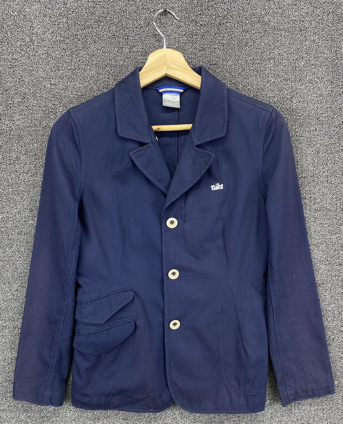 Nike Vintage Nike Button Up Coat Chore Jacket Size S / US 4 / IT 40 - 1 Thumbnail