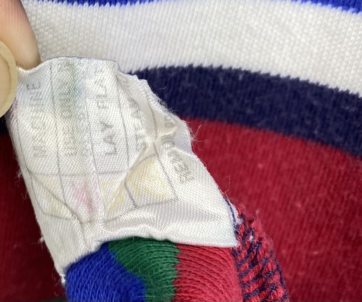 Polo Ralph Lauren Vintage Polo Ralph Lauren Multicolour Striped Polos T Shirt Size US M / EU 48-50 / 2 - 8 Thumbnail