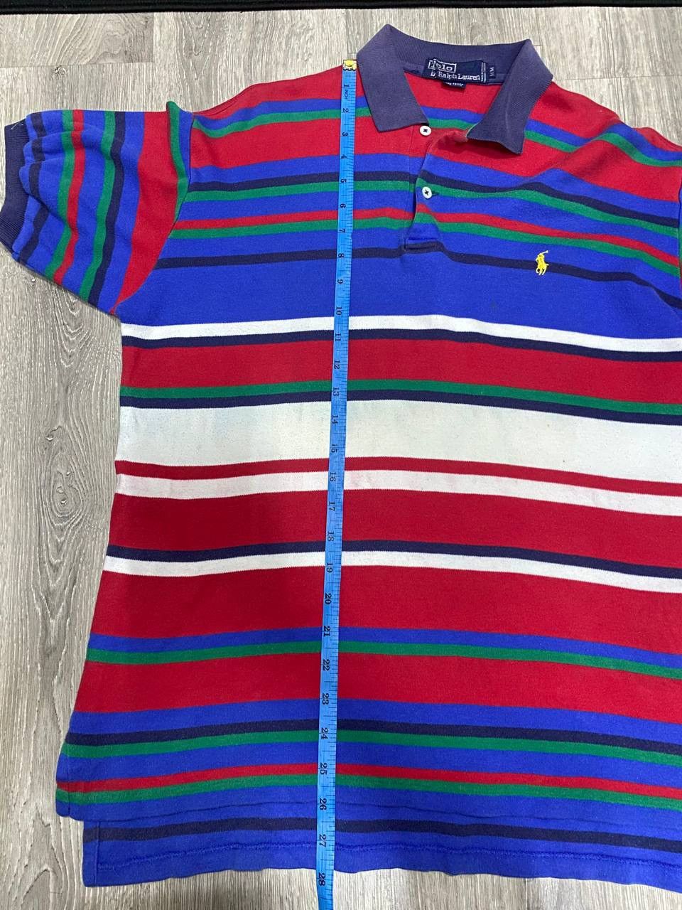 Polo Ralph Lauren Vintage Polo Ralph Lauren Multicolour Striped Polos T Shirt Size US M / EU 48-50 / 2 - 11 Thumbnail