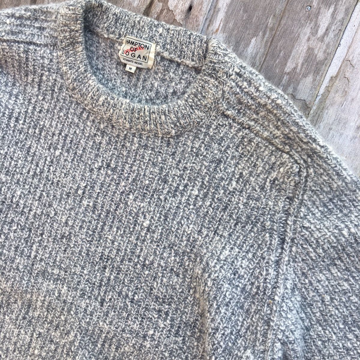 Aran Isles Knitwear Vintage Hampton Of Logan ERD GRUNGE LGB WOOL KNITWEAR Size US M / EU 48-50 / 2 - 3 Thumbnail