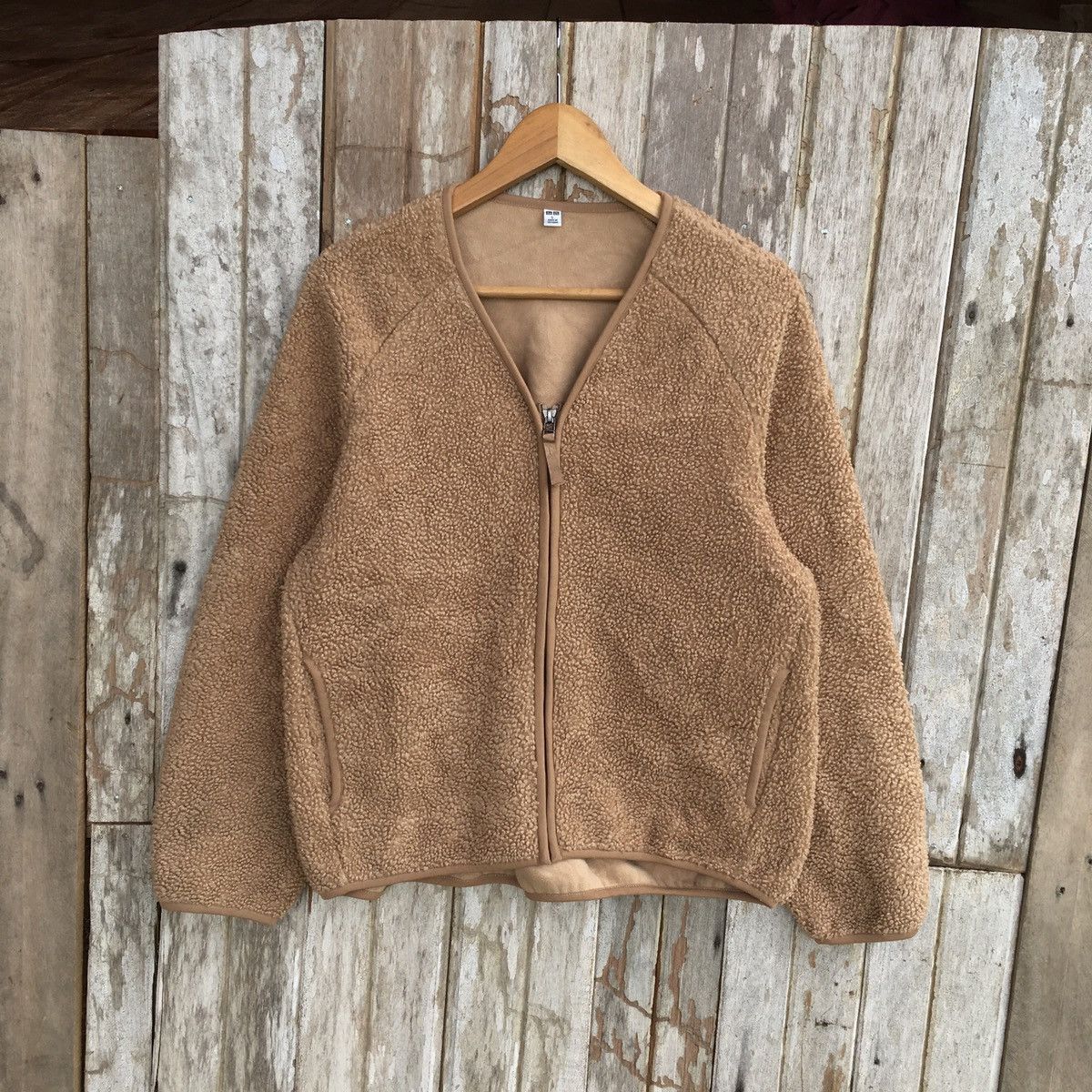 Uniqlo Vintage Uniqlo fleece zipper jacket ERD GRUNGE LGB Size US L / EU 52-54 / 3 - 1 Thumbnail