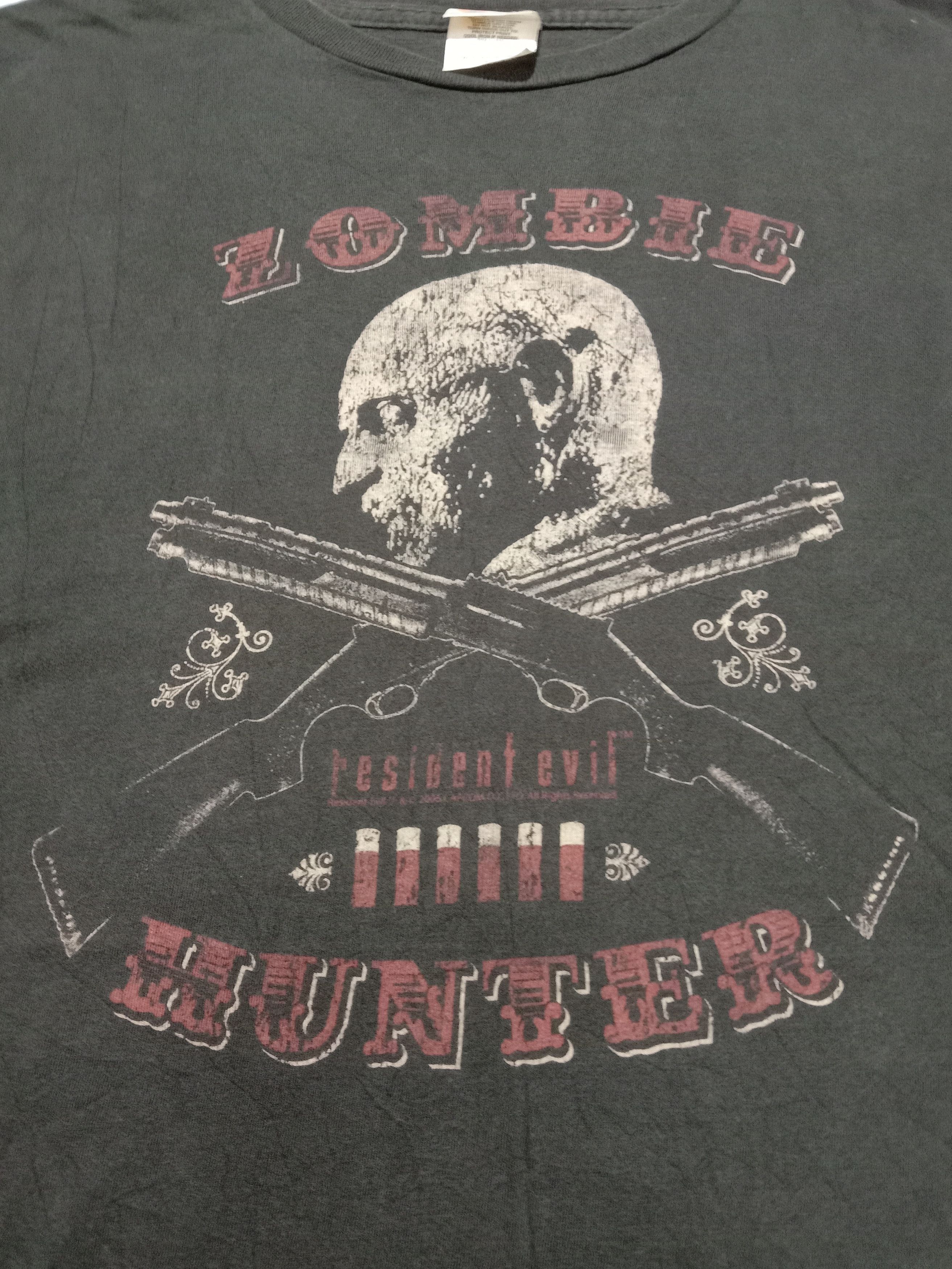 Anime × The Game Movie x Video Games Resident Evil Zombie Hunter Shirt Size US M / EU 48-50 / 2 - 2 Thumbnail