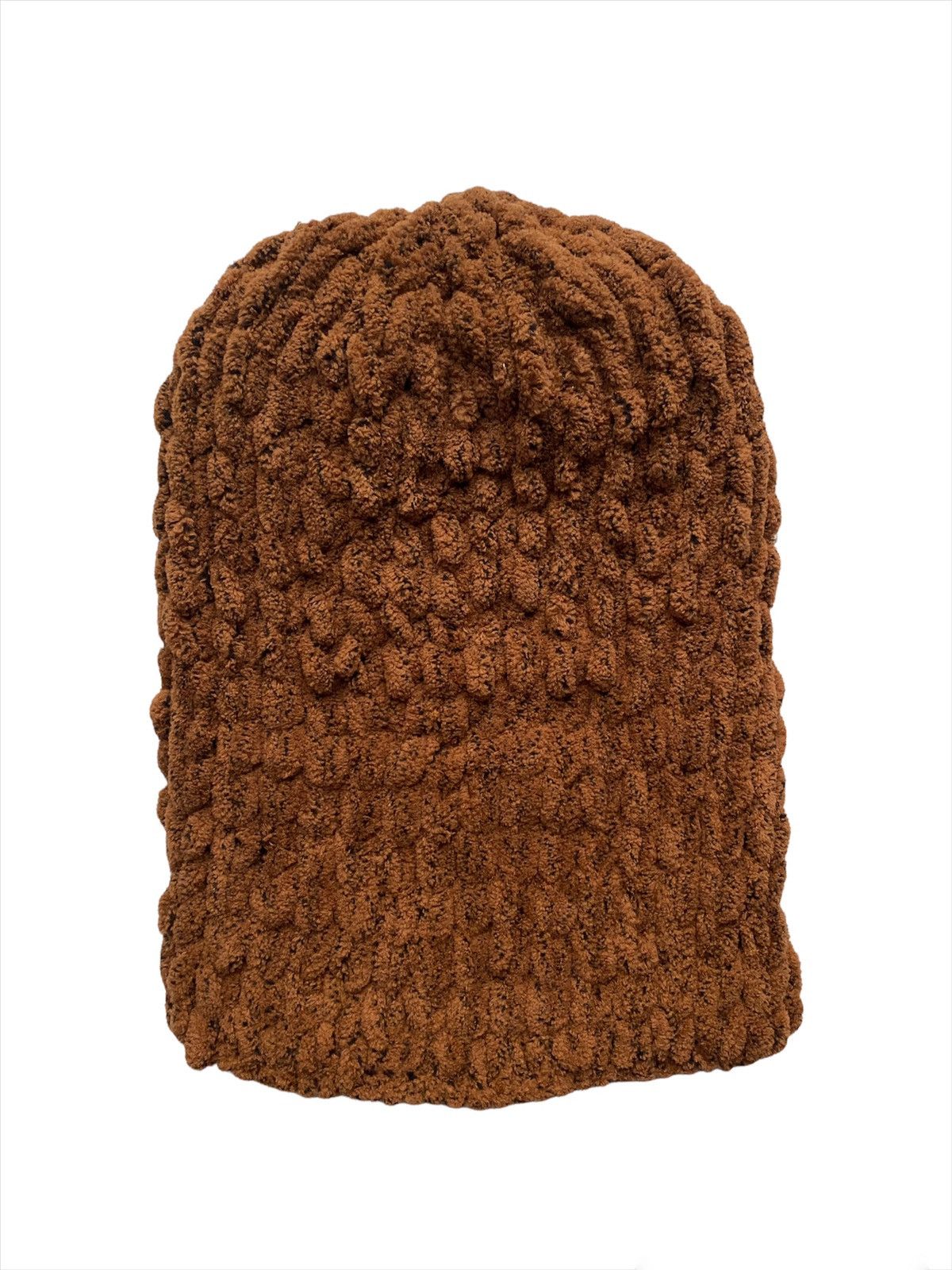 Handmade × Japanese Brand Handmade Fluffy Knitted Balaclava Bunny Teddy Bear Style Size ONE SIZE - 3 Thumbnail