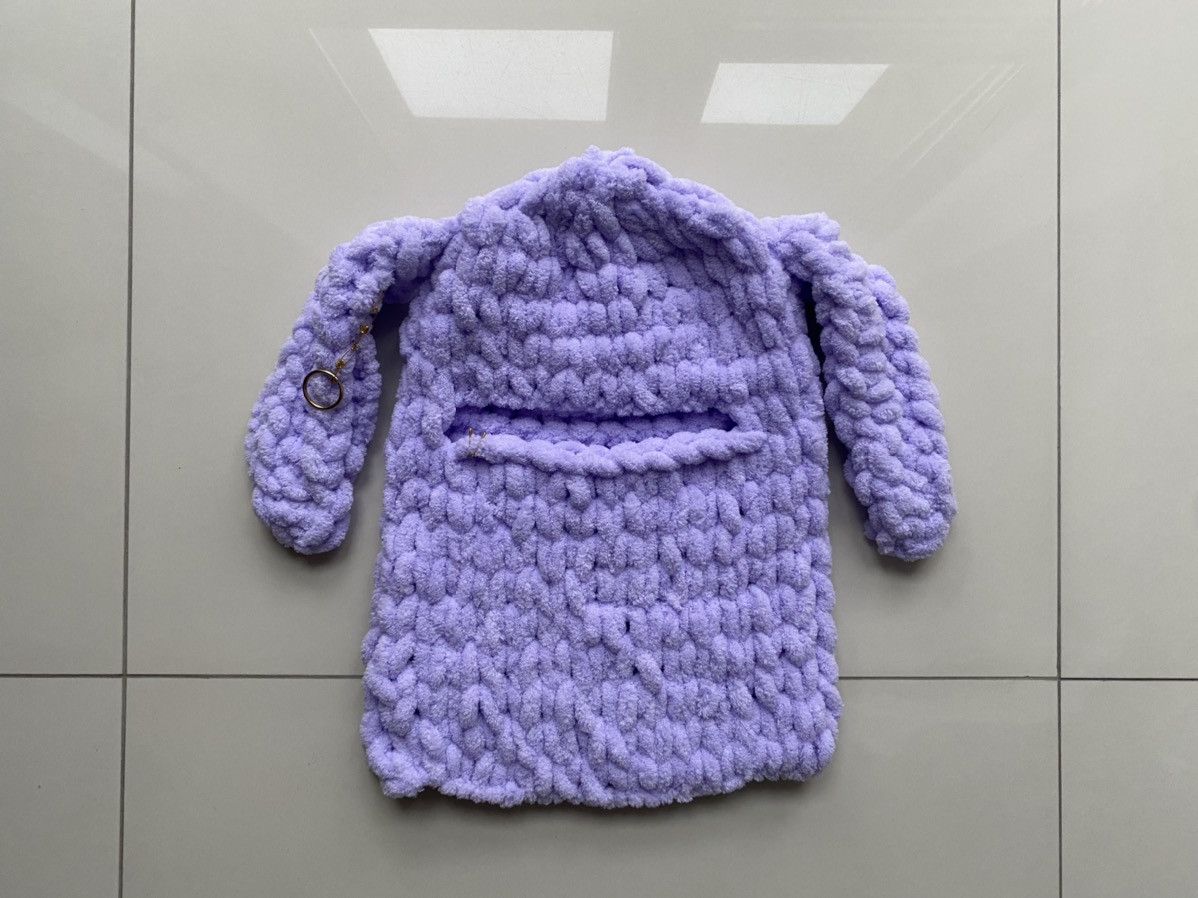 Handmade Handmade Knitted Balaclava Ski Mask Bunny Rabbit Style Size ONE SIZE - 2 Thumbnail