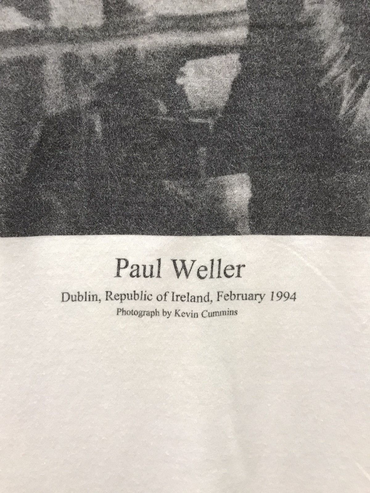 Japanese Brand 2000's Meseum Neu Kevin Cummins Paul Weller Phototee Tshirt Size US XS / EU 42 / 0 - 5 Thumbnail