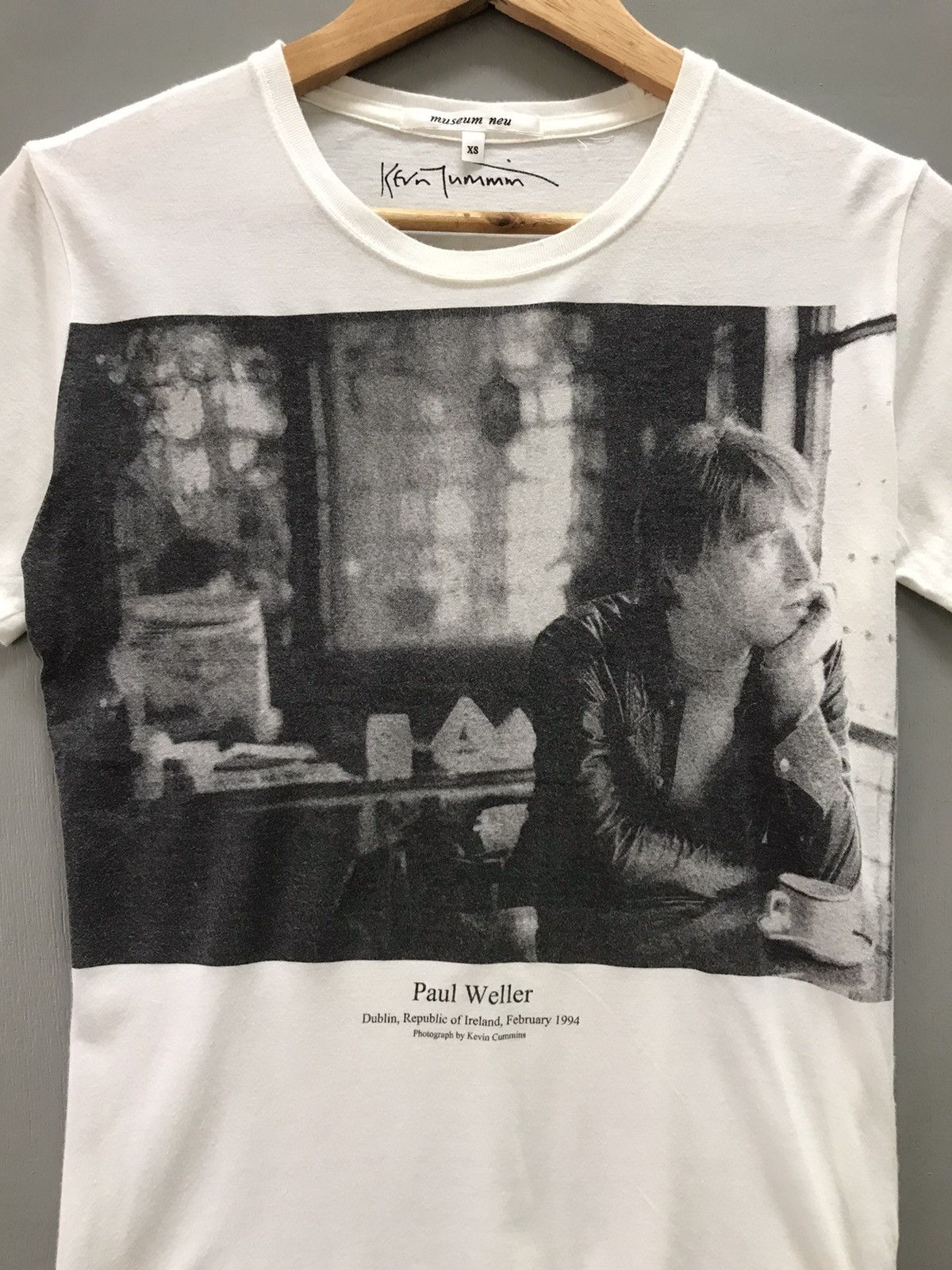 Japanese Brand 2000's Meseum Neu Kevin Cummins Paul Weller Phototee Tshirt Size US XS / EU 42 / 0 - 4 Thumbnail